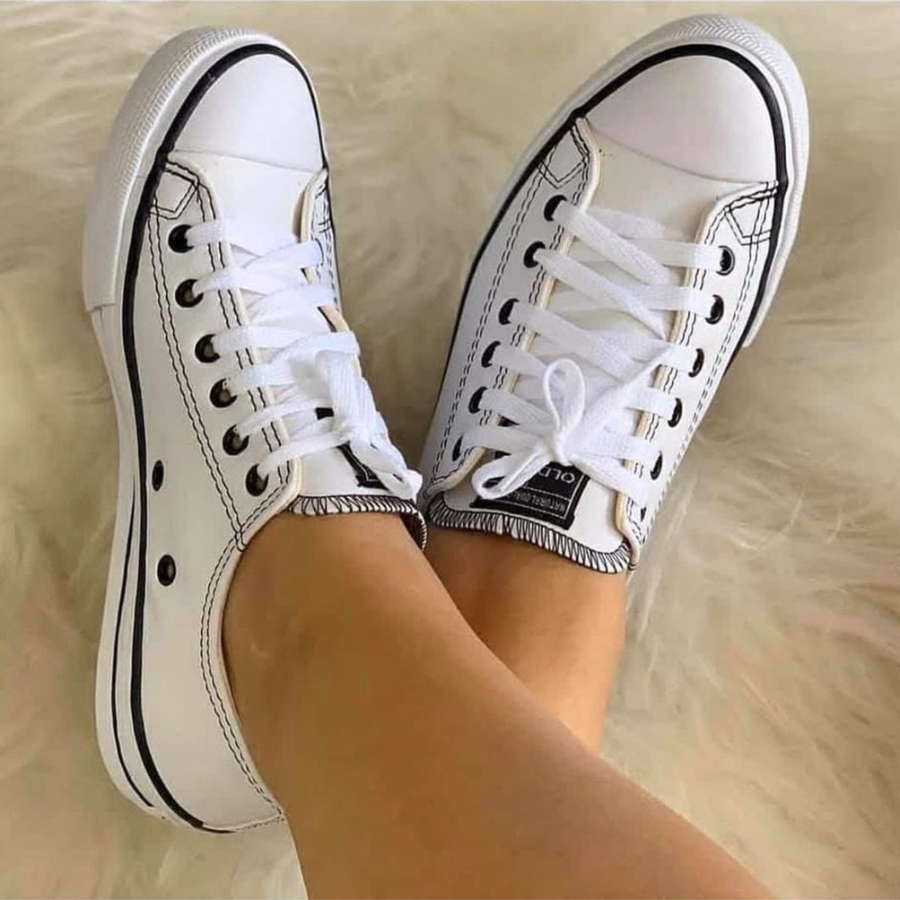 All star branco cheap feminino de couro