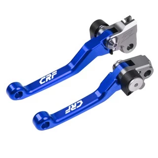 Manete retrátil crf nacional 230f 250f trilha cross aluminio Vermelho Azul Verde Preto Laranja Prata