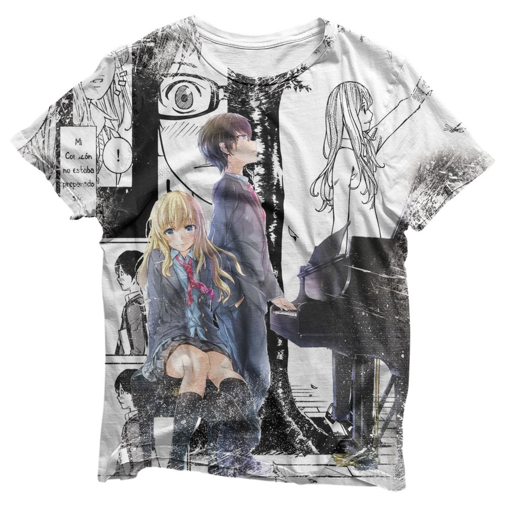 Shigatsu Wa Kimi No Uso T-Shirts for Sale