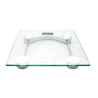 Balança Corporal Digital até 180kg (PROMOÇÃO) Com Vidro Temperado + Bateria em Oferta na Shopee