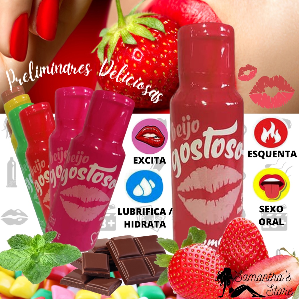 Beijo Gostoso Sexo Oral e Excitante 25ml | Shopee Brasil