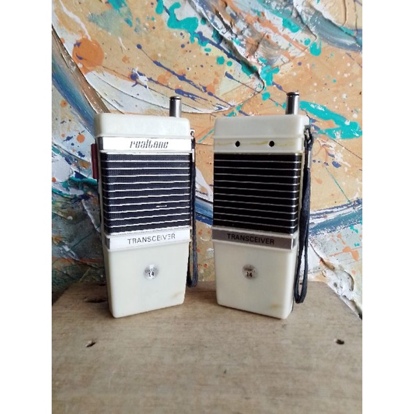 walkie Talkie realtone Transceiver (ler descrição) | Shopee Brasil