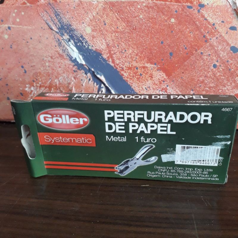 Perfurador Ajustável de 4 Furos para 7 Folhas 999D Genmes 06543 - Furador  Ajustável - Magazine Luiza