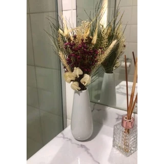 Arranjo Médio Bouganville Buquê desidratado permanente para presente centro de mesa Decoração