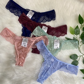Kit Tangas Fio Dental Renda Calcinhas Luxo Melhor Preço Carla