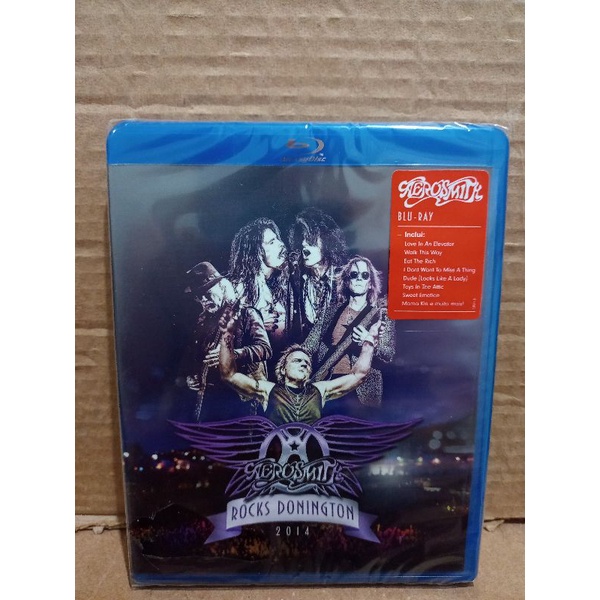 Blu Ray Aerosmith Rocks Donington 2014 Original Lacrado Shopee Brasil