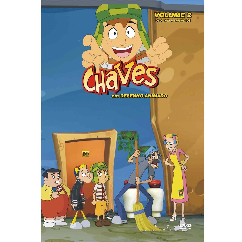 DVD Chaves Em Desenho Animado Volume 2 | Shopee Brasil