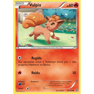 Cartas Pokemon Fogo (Escolha Livre) - A