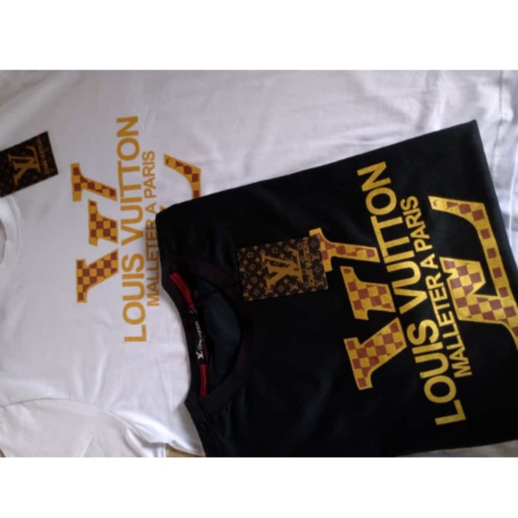 Camisa Louis Vuitton de malha Peruana branca – MDK Imports