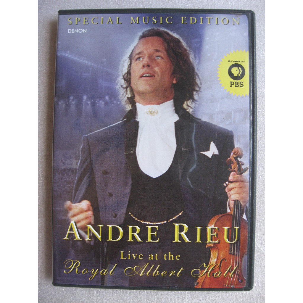 Dvd Importado - Andre Rieu Live at the Royal Albert Hall - Show ...