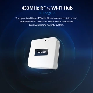 SONOFF Ponte RF R2 433 Mhz Inteligente Gateway APP Controle Remoto Sem Fio De Casa DIY Temporizador , Funciona Com Alexa Inicial Do Google