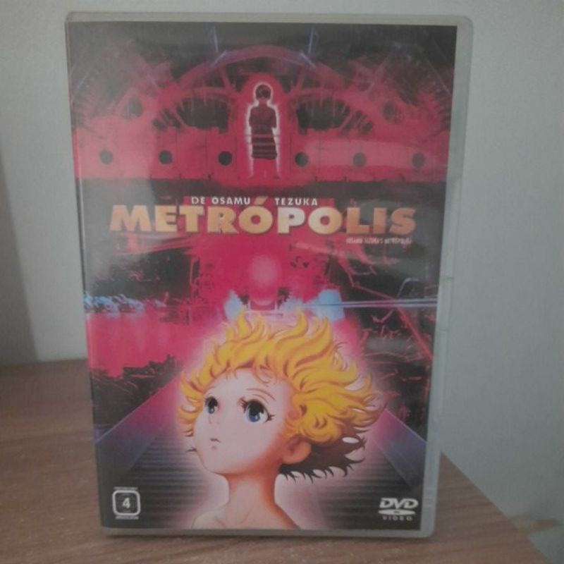 DVD duplo Original Metrópolis de Osamu Tezuka (raro) | Shopee Brasil
