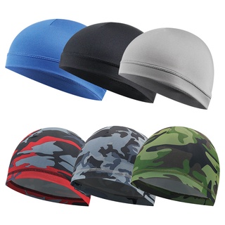 [Abertura De Valor] Respiro De Massa Absorvente De Suor Super Cool cap Capa De Feijão Capacete Sob Buff Skull Sarung Kepalahelmet