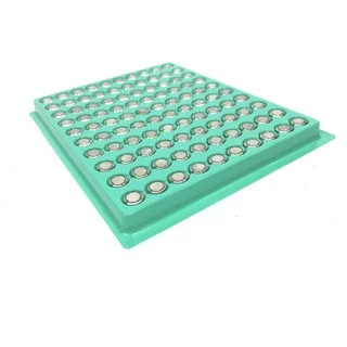 Kit Cartela 100 Baterias Ag1 Sr621sw Laser Rel ógio eletrônicos computadores