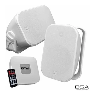 Kit Facil Bsa Caixas Aw6 Amplificador Bluetooth/usb/sd 120w