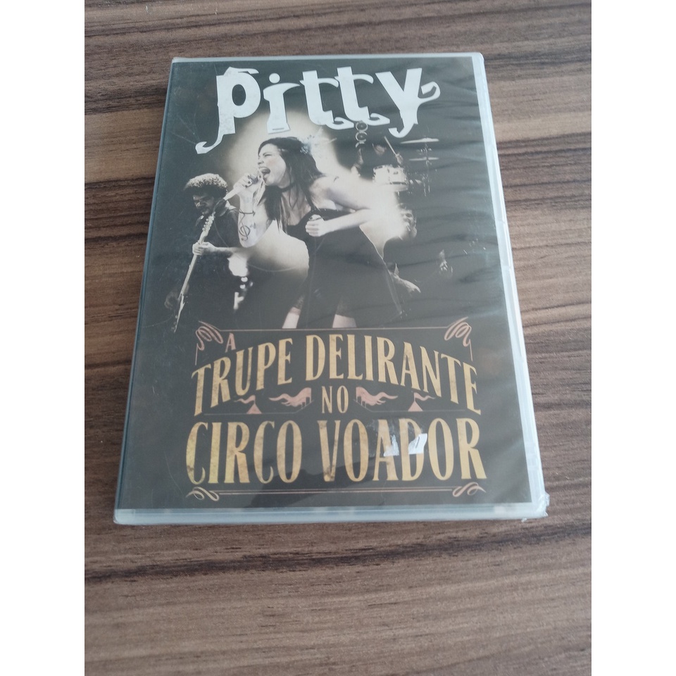 DVD Pitty A Trupe Delirante no Circo Voador | Shopee Brasil