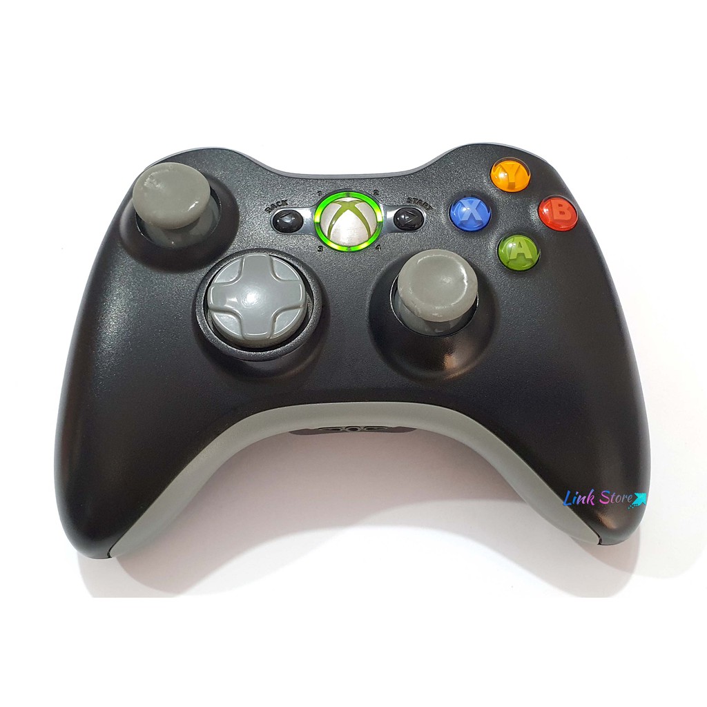 Controle Xbox 360 Original / Sem Fio / Preto