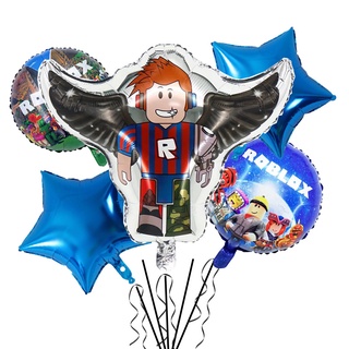 10PCS Jogo Roblox Desenho Animado Balões De Látex Action Figure Brinquedo  Infantil Ducha Festa De Natal Brinquedos Infantis Globos - Escorrega o Preço