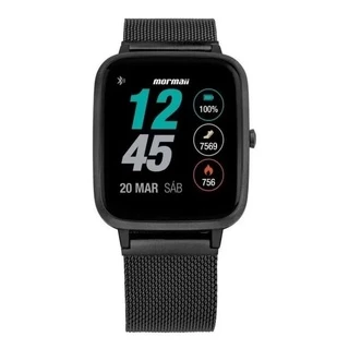 Relogio Smartwatch Life Unissex Molifeai7P Mormaii Preto