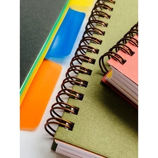 Caderno A5 C/Divisória (Capa Card - Wire-o)