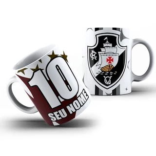 Caneca do Vasco Personalizada com Nome