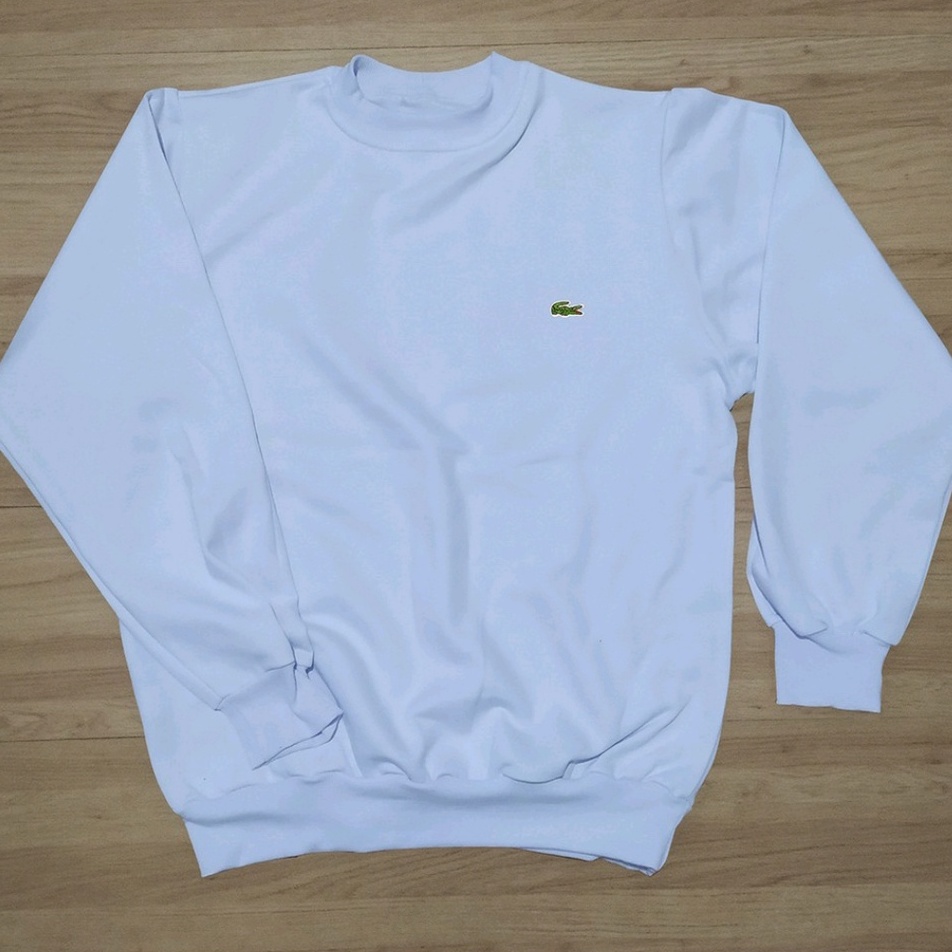 Sueter clearance branco lacoste