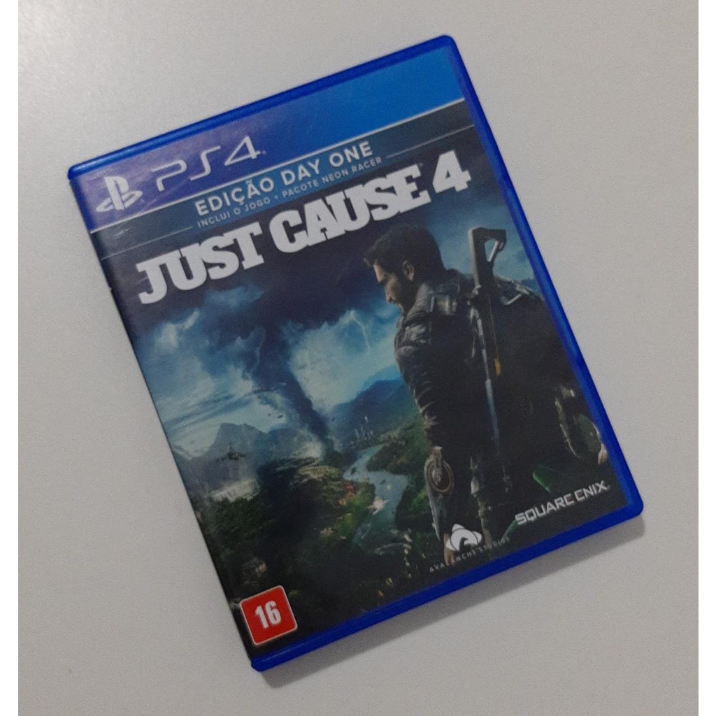 Jogo novo Square Enix Just Cause 3 Ps4 Mídia Física em Promoção na  Americanas