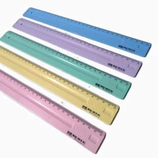 REGUA 30CM CORES PASTEIS SERENA DELLO