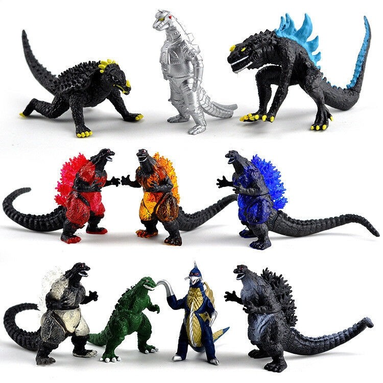 Figura De Ação Miniatura Godzilla Kaiju Rodan 10 Unidades