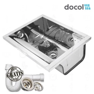 Tanque Inox 63x515x26 Ts550 Docol Sobrepor 46 Litros