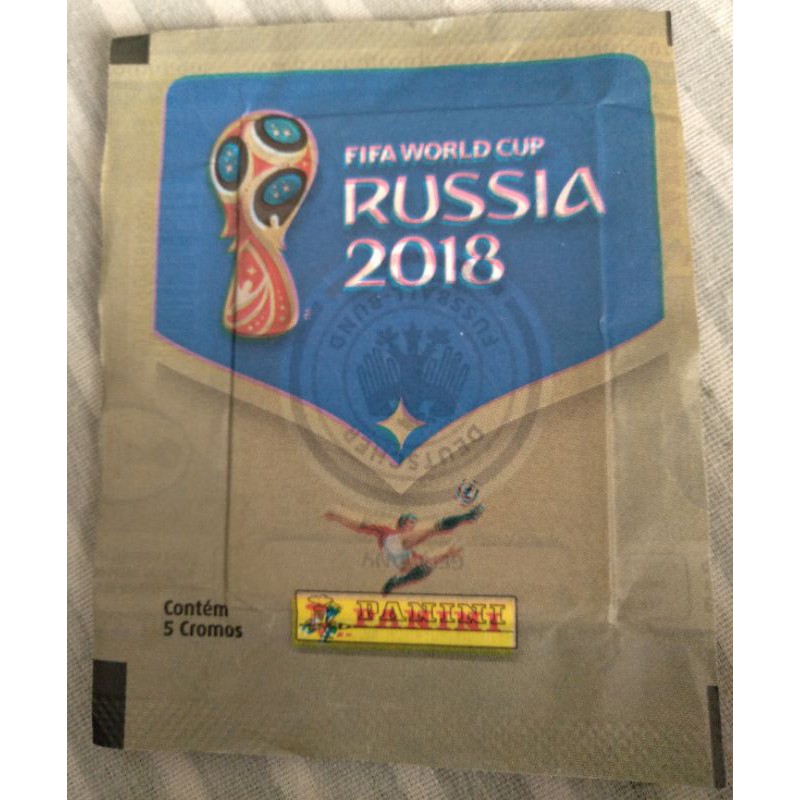 Figurinhas faltantes Copa 2018 unidade