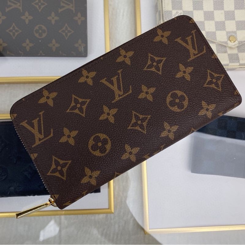 Carteira Feminina Louis Vuitton Couro Canvas Legitimo Monogram Lv Zippy ...