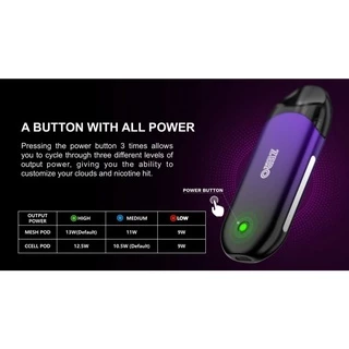 Aparelho Original Vaporesso Renova Disponivel em 2 Cores