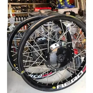 Par De Roda Aero Montado moto Cg Titan 125 150 160