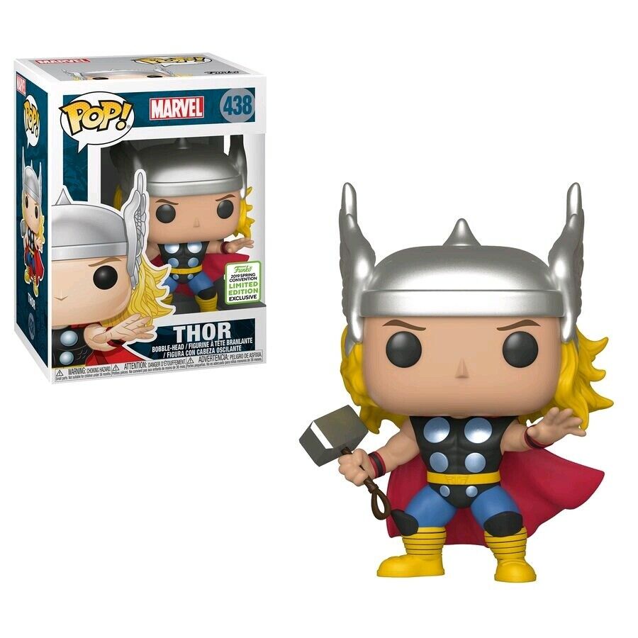 Funko Pop Marvel Classic Thor 2019 ECCC 2019 Shopee Brasil