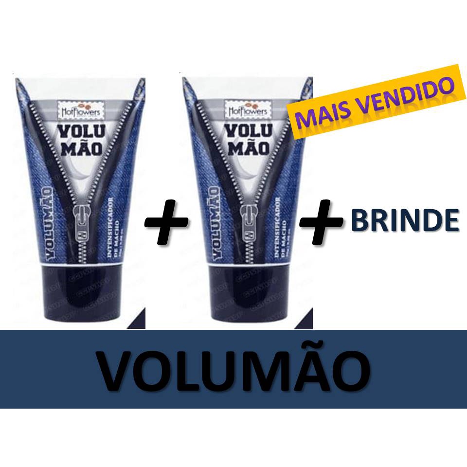 KIT VOLUMÃO BRINDE Aumento peniano gel PROLONGADOR masculino Shopee Brasil