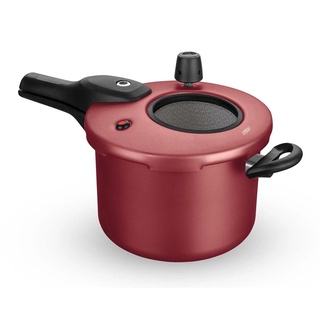 Panela de Pressao Cereja Superior Fecho externo Com Visor 4