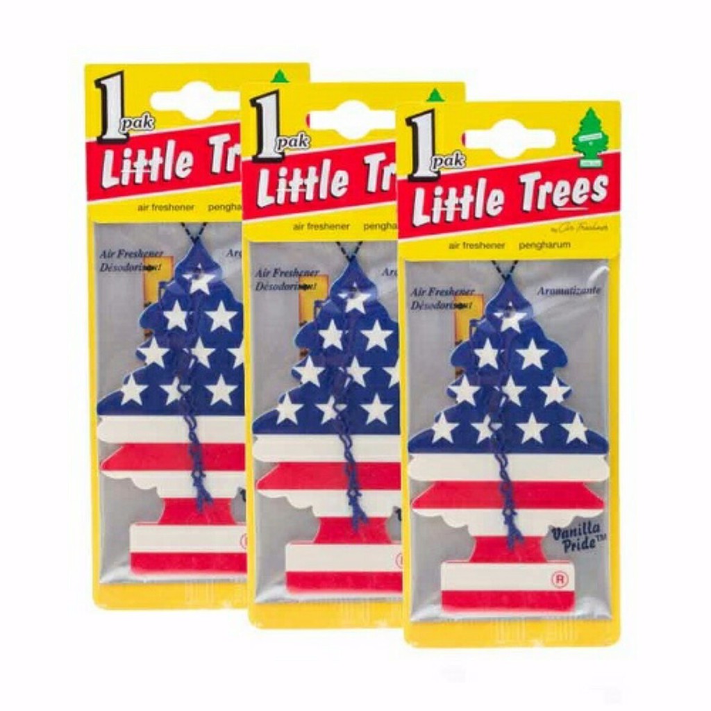 10 Little Trees Vanilla Pride Aromatizante Cheirinho | Shopee Brasil