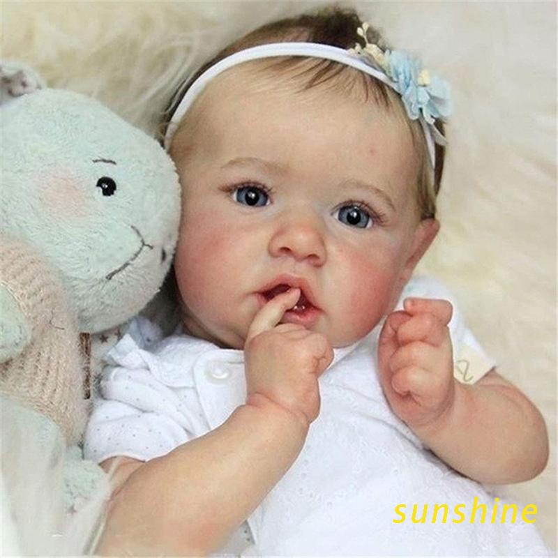 Bebê Reborn Original Silicone – Princesa – 55CM