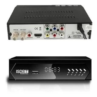 Conversor Tv Sinal Analógico Bluetooth P Digital Gravador Full Hd Hdmi Pronta Entrega