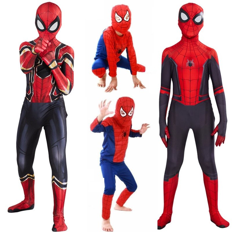 Roupa fantasia homem aranha infantil Traje Cosplay Infantil Homem ...