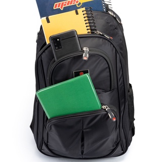 Mochila Masculina Escolar Impermeável Reforçada para Trabalho