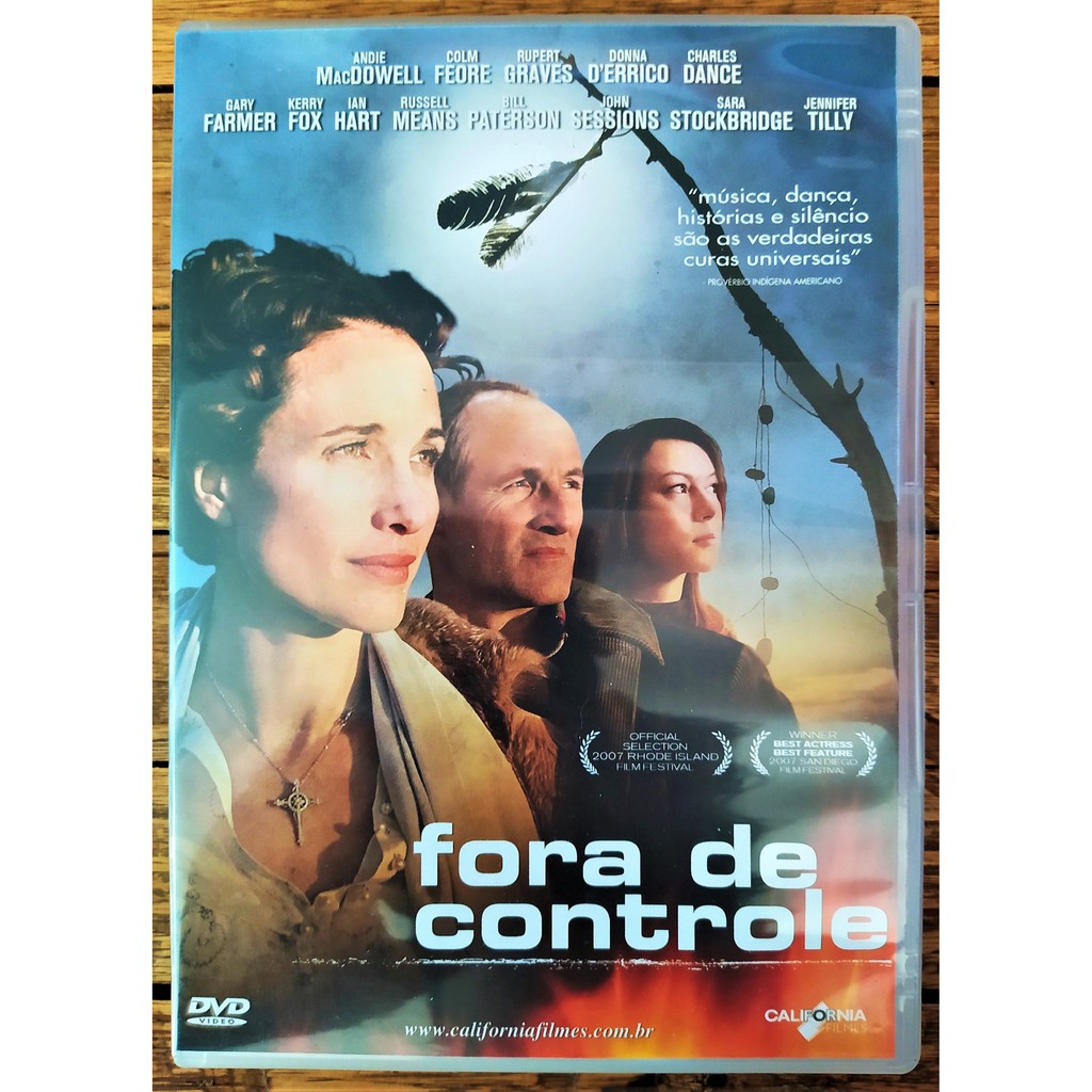 Dvd Original - Fora De Controle - Filme - 2007 - Dublado | Shopee Brasil