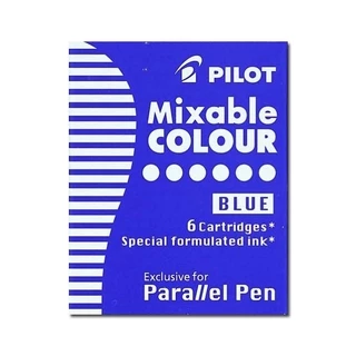 Cartucho de Tinta Para Caneta Pilot Parallel Pen Cor Azul