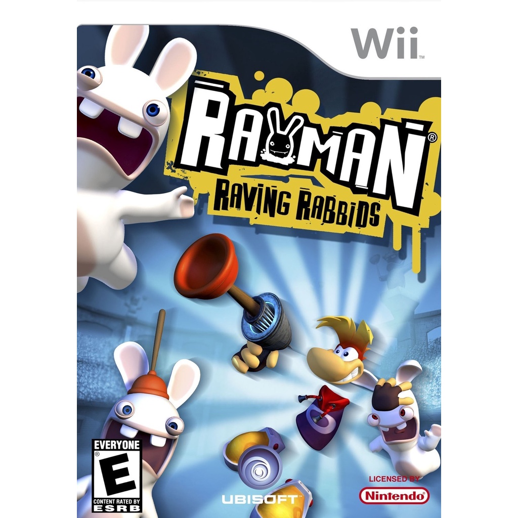 Raving rabbids wii game discount