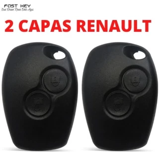 2 Capas Chave Telecomando Alarme Renault Logan Sandero Duster 2 Capas Chave Telecomando Alarme Renault Logan Sandero Duster