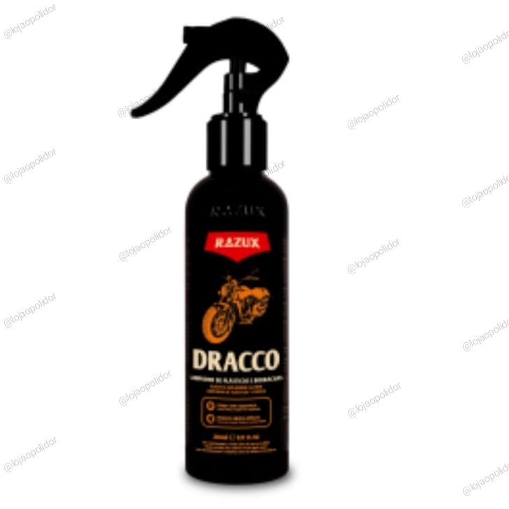 Dracco Limpador de Plasticos e Borrachas 240ml - Razux