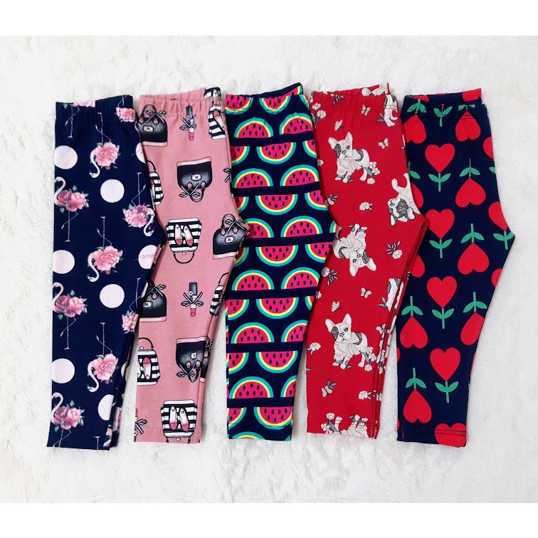 Calça de bebe Legging Bebê Estampas Sortidas P ao GG (0 - 18 meses) - Roupa bebe Menina várias opções de estampas!!!