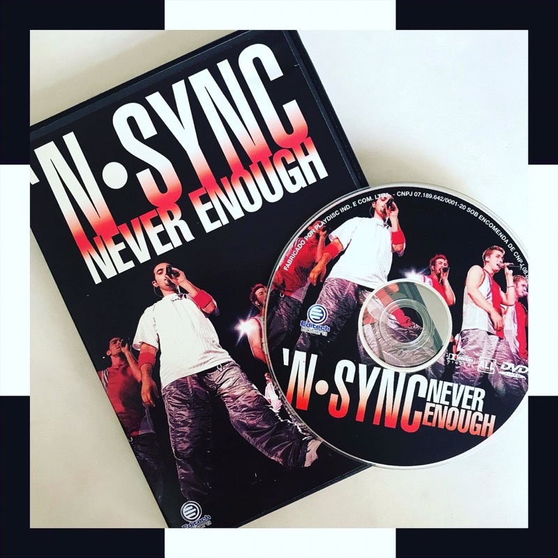 DVD NSYNC - N SYNC NEVER ENOUGH (DOCUMENTÁRIO) | Shopee Brasil