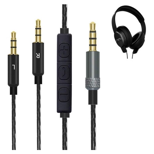 Cabo Reposição 3.5mm Fone De Ouvido Sol Republic Hd V8 V10